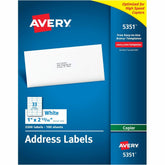 LABEL,COPY,1X2.75,3300/BX